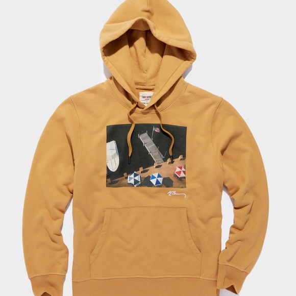 Todd Snyder Other - Todd Snyder Gerry Beckley Collab Men's Hoodie Size‎ XL Lake House in Evergold